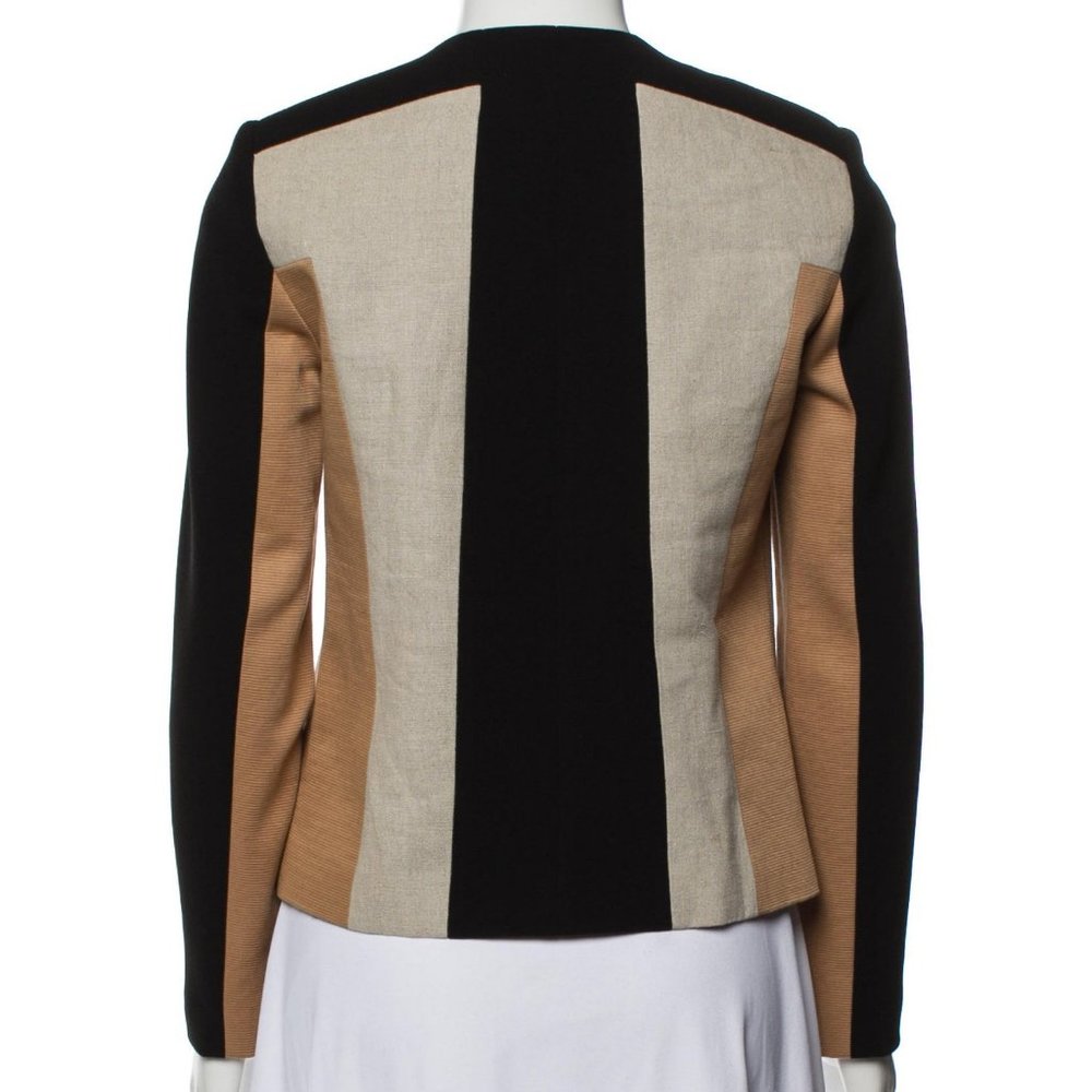 Judith & Charles - Colourblock Pattern Jacket - Picture 9 of 10